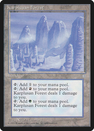 Karplusan Forest [Ice Age] | Dumpster Cat Games