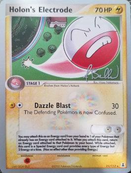 Holon's Electrode (21/113) (Eeveelutions - Jimmy Ballard) [World Championships 2006] | Dumpster Cat Games