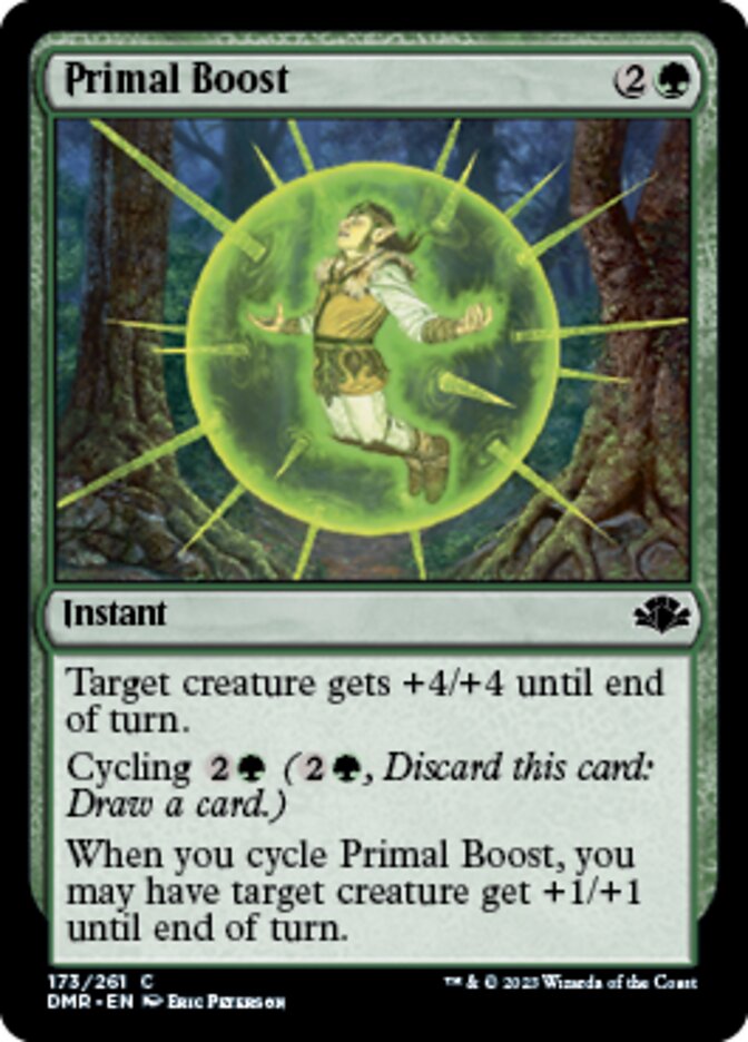 Primal Boost [Dominaria Remastered] | Dumpster Cat Games