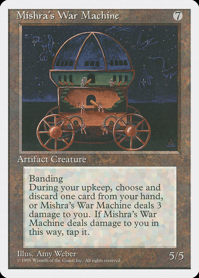 Mishra's War Machine [Fourth Edition] | Dumpster Cat Games