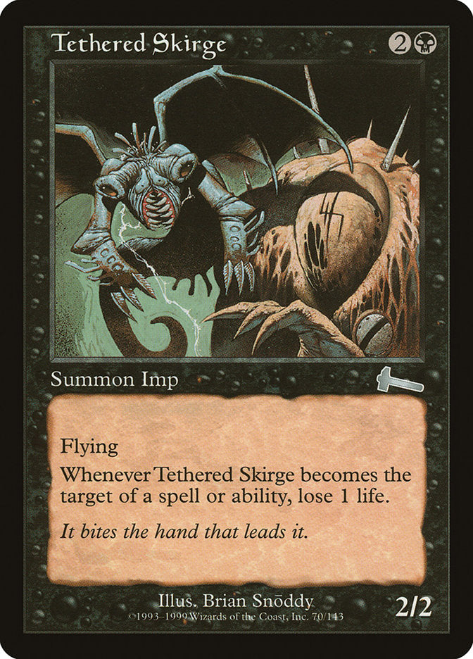 Tethered Skirge [Urza's Legacy] | Dumpster Cat Games