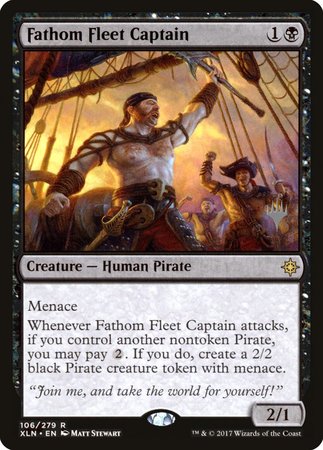 Fathom Fleet Captain [Ixalan Promos] | Dumpster Cat Games