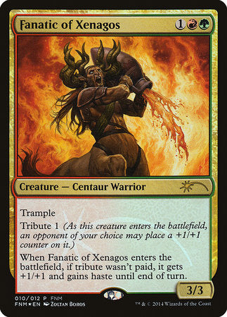 Fanatic of Xenagos [Friday Night Magic 2014] | Dumpster Cat Games