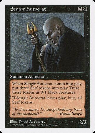 Sengir Autocrat [Fifth Edition] | Dumpster Cat Games