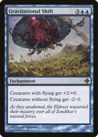 Gravitational Shift [Rise of the Eldrazi] | Dumpster Cat Games