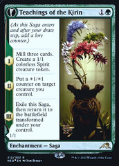 Teachings of the Kirin // Kirin-Touched Orochi [Kamigawa: Neon Dynasty Prerelease Promos] | Dumpster Cat Games