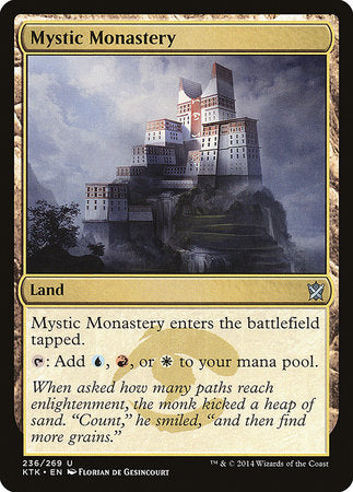 Mystic Monastery [Khans of Tarkir] | Dumpster Cat Games