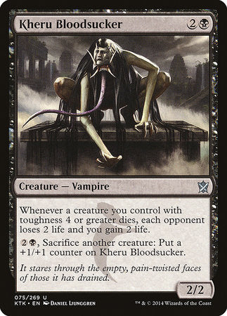 Kheru Bloodsucker [Khans of Tarkir] | Dumpster Cat Games