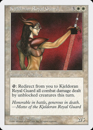 Kjeldoran Royal Guard [Fifth Edition] | Dumpster Cat Games