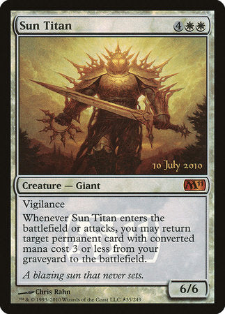 Sun Titan [Magic 2011 Promos] | Dumpster Cat Games