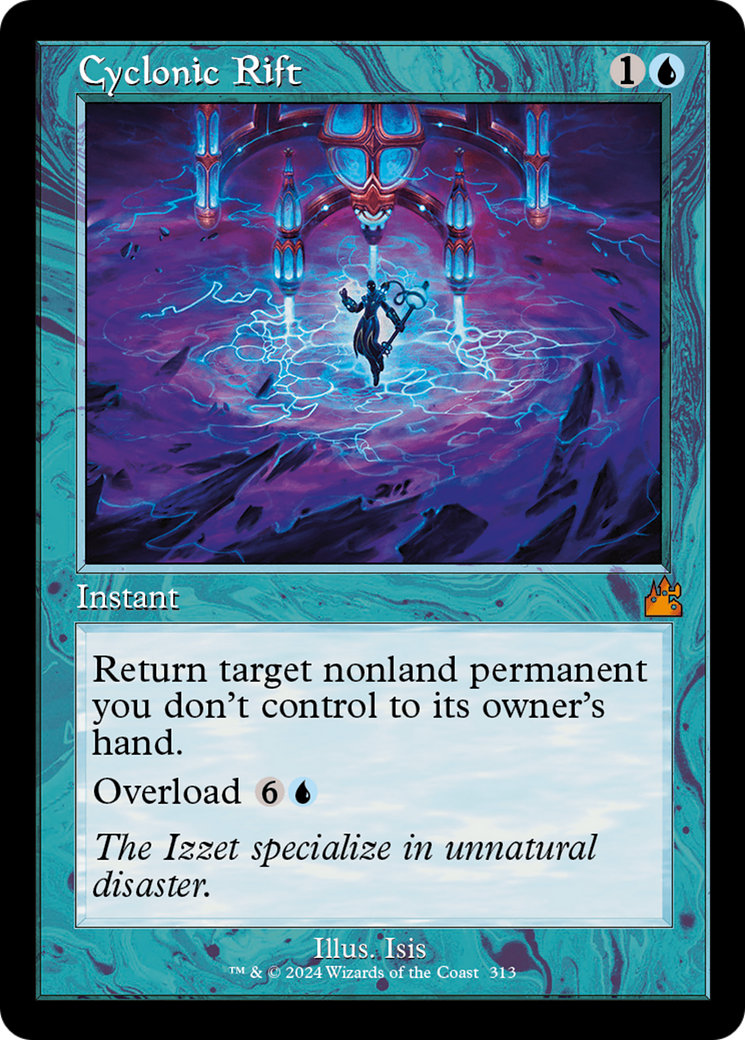 Cyclonic Rift (Retro Frame) [Ravnica Remastered] | Dumpster Cat Games