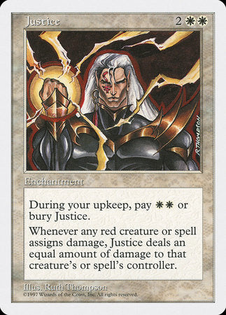 Justice [Fifth Edition] | Dumpster Cat Games