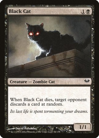 Black Cat [Dark Ascension] | Dumpster Cat Games