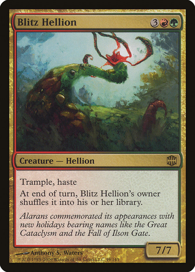 Blitz Hellion [Alara Reborn] | Dumpster Cat Games