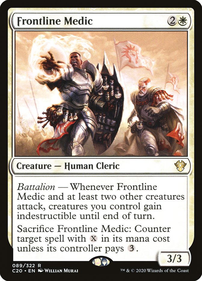 Frontline Medic [Commander 2020] | Dumpster Cat Games