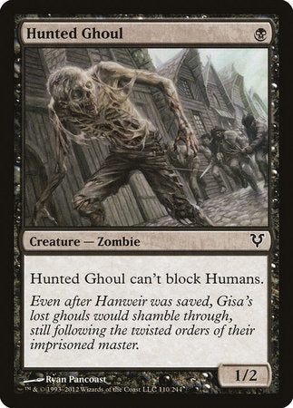 Hunted Ghoul [Avacyn Restored] | Dumpster Cat Games