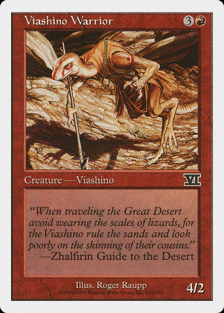 Viashino Warrior [Classic Sixth Edition] | Dumpster Cat Games