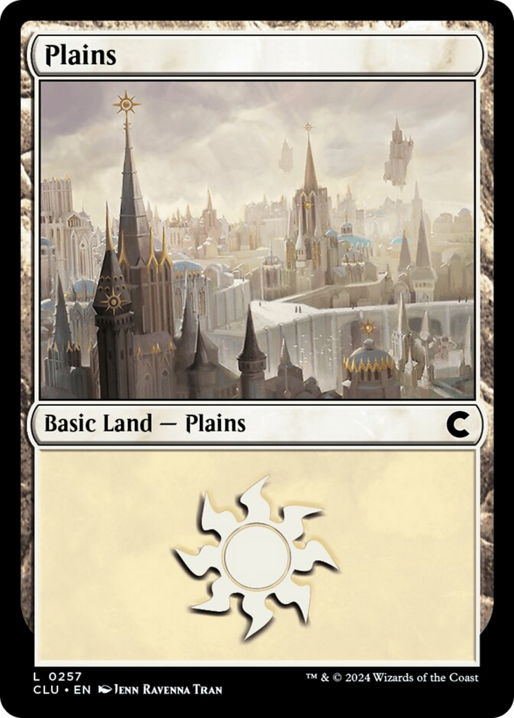 Plains (0257) [Ravnica: Clue Edition] | Dumpster Cat Games