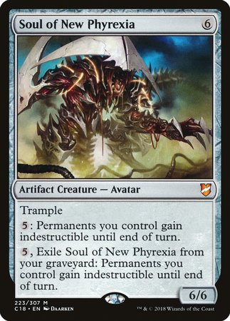 Soul of New Phyrexia [Commander 2018] | Dumpster Cat Games