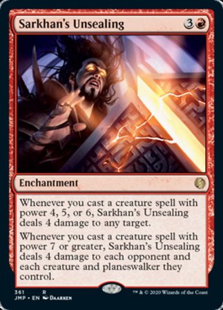 Sarkhan's Unsealing [Jumpstart] | Dumpster Cat Games