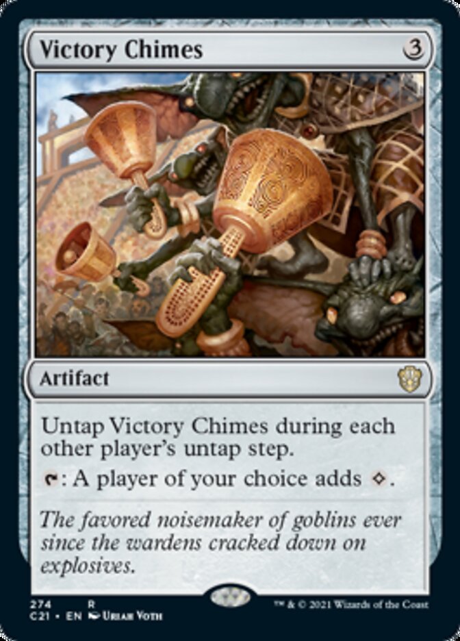 Victory Chimes [Commander 2021] | Dumpster Cat Games