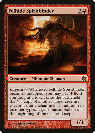 Felhide Spiritbinder [Born of the Gods] | Dumpster Cat Games