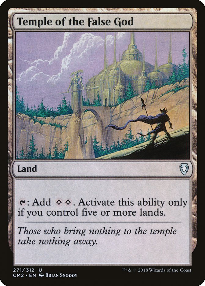 Temple of the False God (271/312) [Commander Anthology Volume II] | Dumpster Cat Games