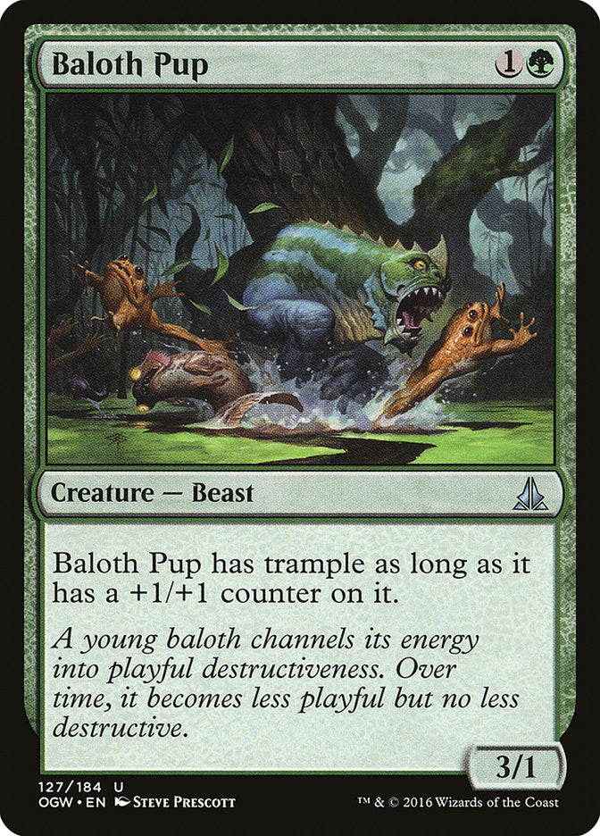 Baloth Pup [Oath of the Gatewatch] | Dumpster Cat Games