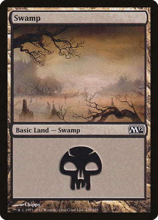 Swamp (239) [Magic 2012] | Dumpster Cat Games