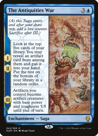The Antiquities War [Dominaria] | Dumpster Cat Games