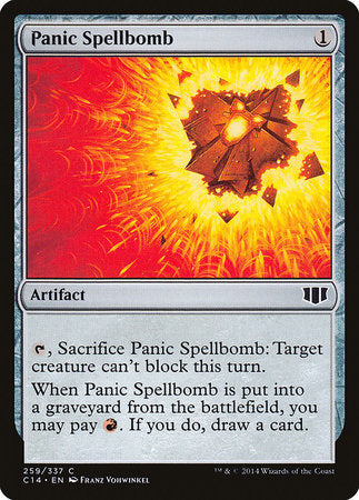 Panic Spellbomb [Commander 2014] | Dumpster Cat Games