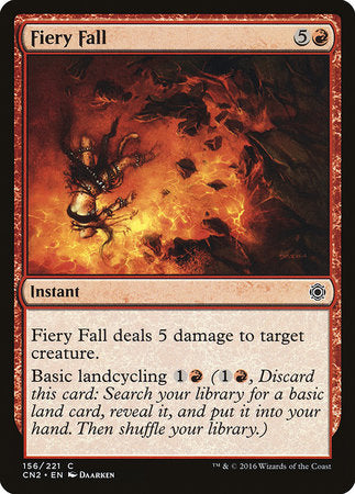 Fiery Fall [Conspiracy: Take the Crown] | Dumpster Cat Games