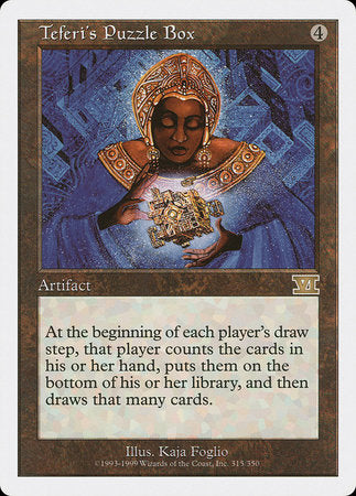 Teferi's Puzzle Box [Classic Sixth Edition] | Dumpster Cat Games