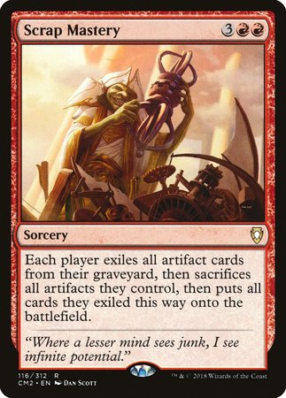 Scrap Mastery [Commander Anthology Volume II] | Dumpster Cat Games