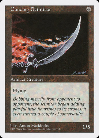 Dancing Scimitar [Fifth Edition] | Dumpster Cat Games