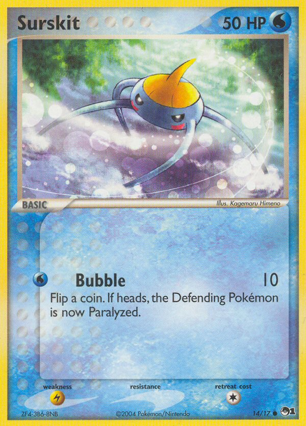 Surskit (14/17) [POP Series 1] | Dumpster Cat Games