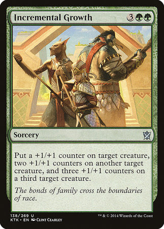 Incremental Growth [Khans of Tarkir] | Dumpster Cat Games