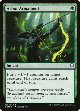 Arbor Armament [Dominaria] | Dumpster Cat Games
