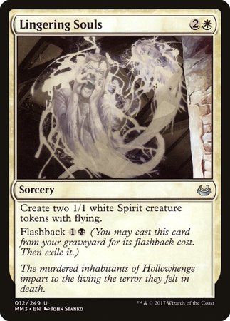 Lingering Souls [Modern Masters 2017] | Dumpster Cat Games