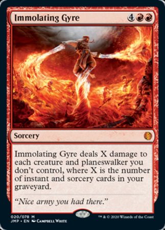 Immolating Gyre [Jumpstart] | Dumpster Cat Games