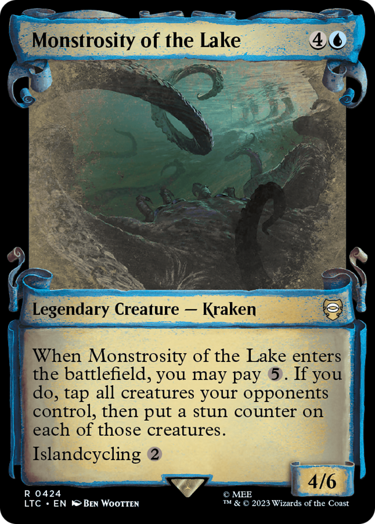 Monstrosity of the Lake [The Lord of the Rings: Tales of Middle-Earth Commander Showcase Scrolls] | Dumpster Cat Games