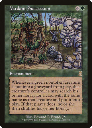 Verdant Succession [Odyssey] | Dumpster Cat Games
