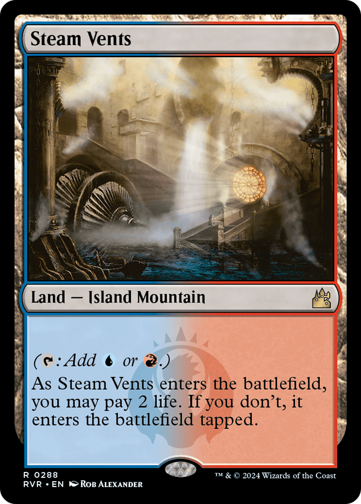 Steam Vents [Ravnica Remastered] | Dumpster Cat Games