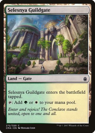 Selesnya Guildgate [Commander Anthology] | Dumpster Cat Games