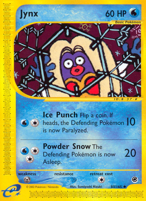 Jynx (83/165) [Expedition: Base Set] | Dumpster Cat Games