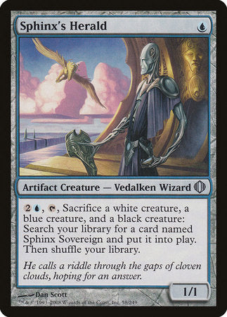 Sphinx's Herald [Shards of Alara] | Dumpster Cat Games