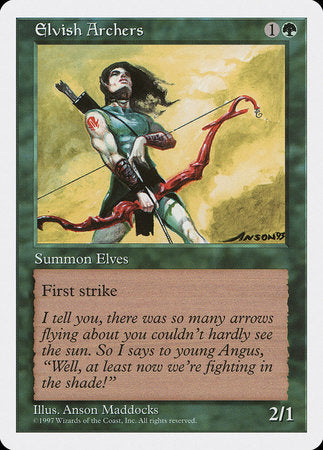Elvish Archers [Fifth Edition] | Dumpster Cat Games