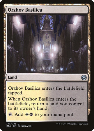 Orzhov Basilica [Iconic Masters] | Dumpster Cat Games