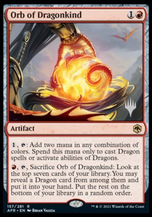 Orb of Dragonkind (Promo Pack) [Dungeons & Dragons: Adventures in the Forgotten Realms Promos] | Dumpster Cat Games