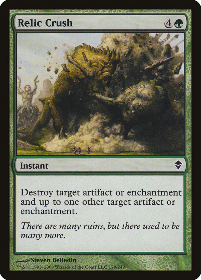 Relic Crush [Zendikar] | Dumpster Cat Games